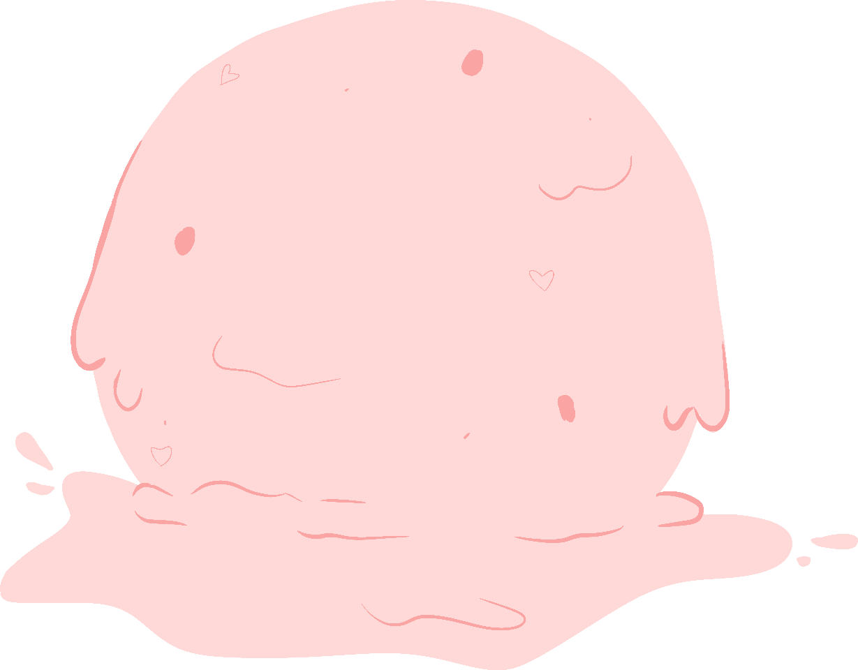 a scoop of strawberry ice cream 